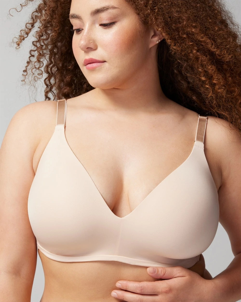 PALE SAND 360 Wireless Bra