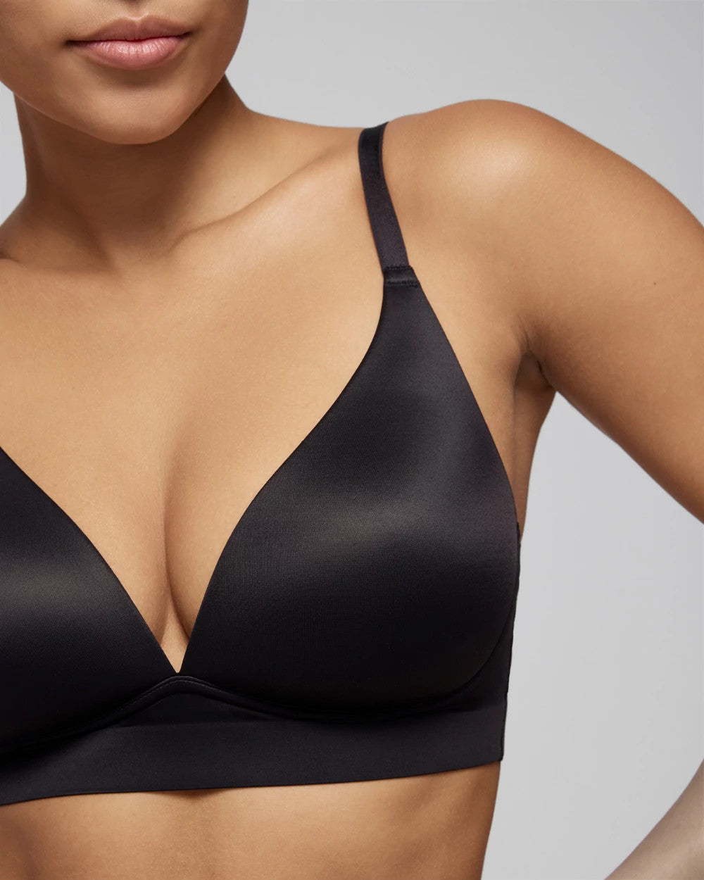 BLACK Luxe Plunge Bralette