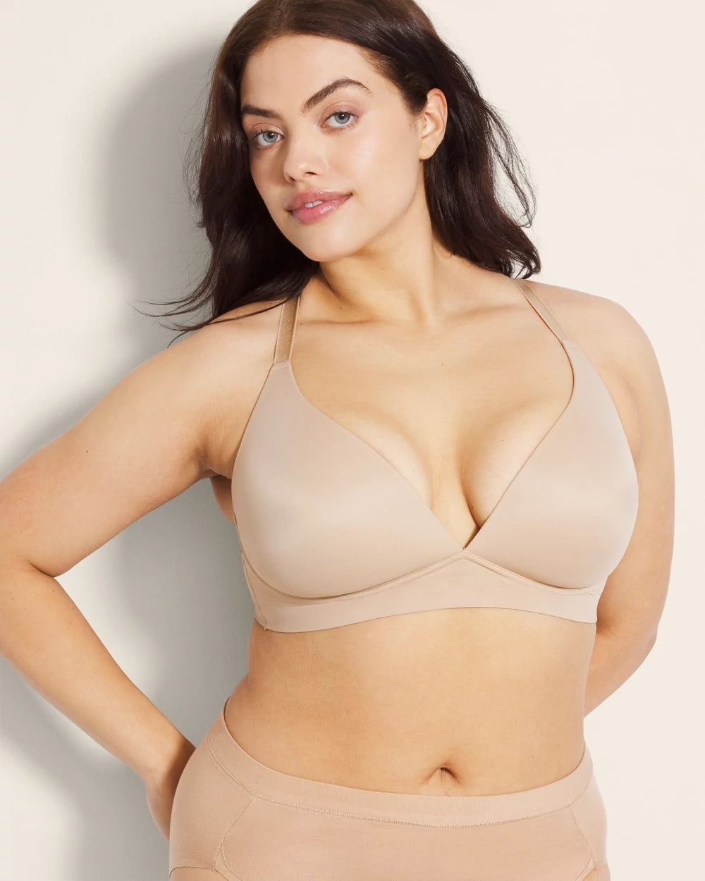 WARM AMBER Luxe Plunge Bralette