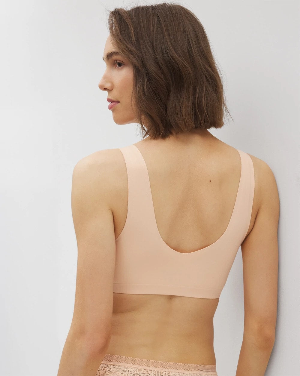 PEACH PARFAIT Lace Bralette