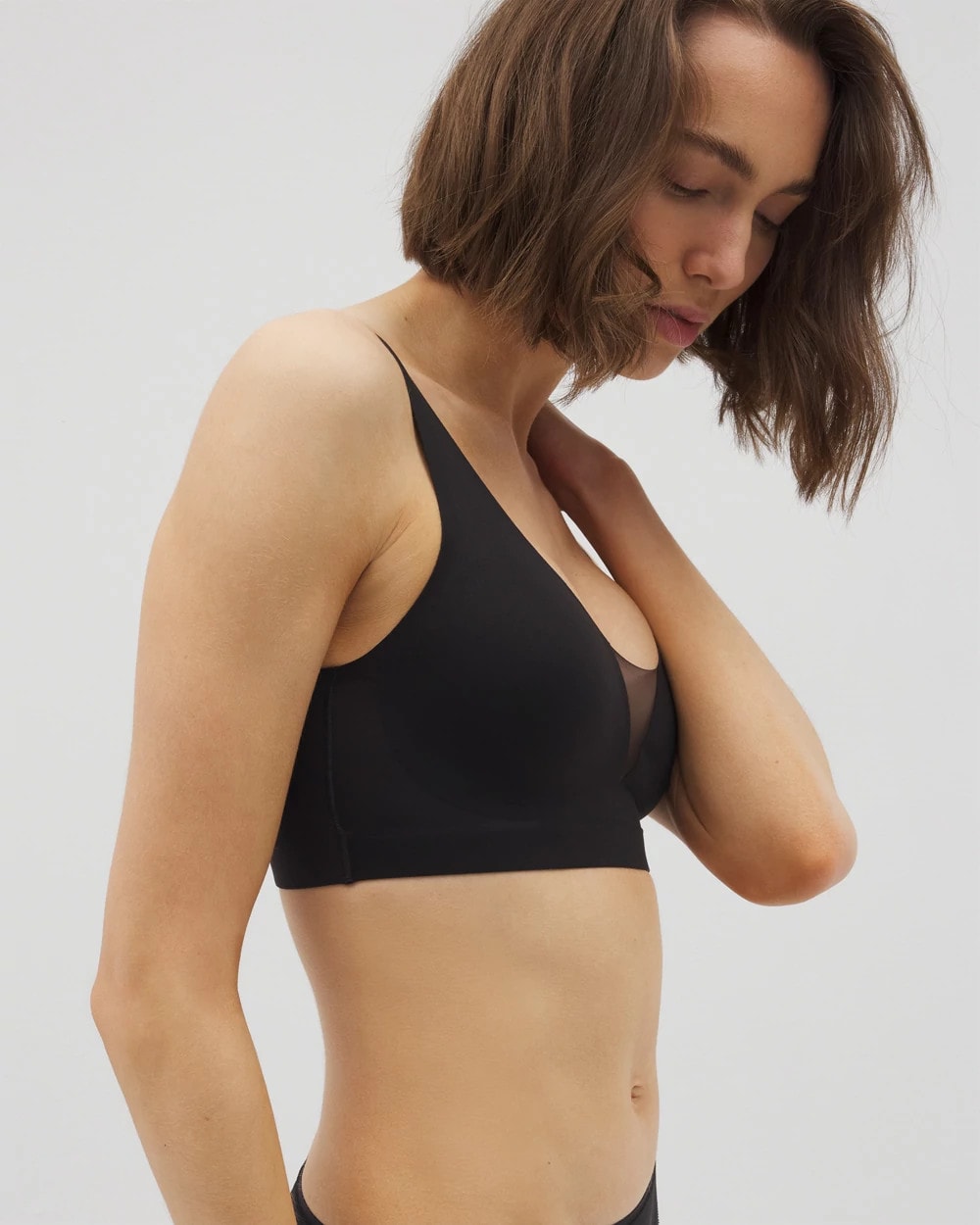 BLACK Mesh Bralette