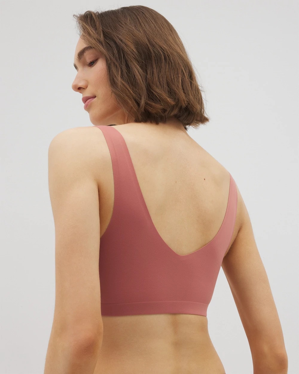CLAY ROSE Mesh Bralette