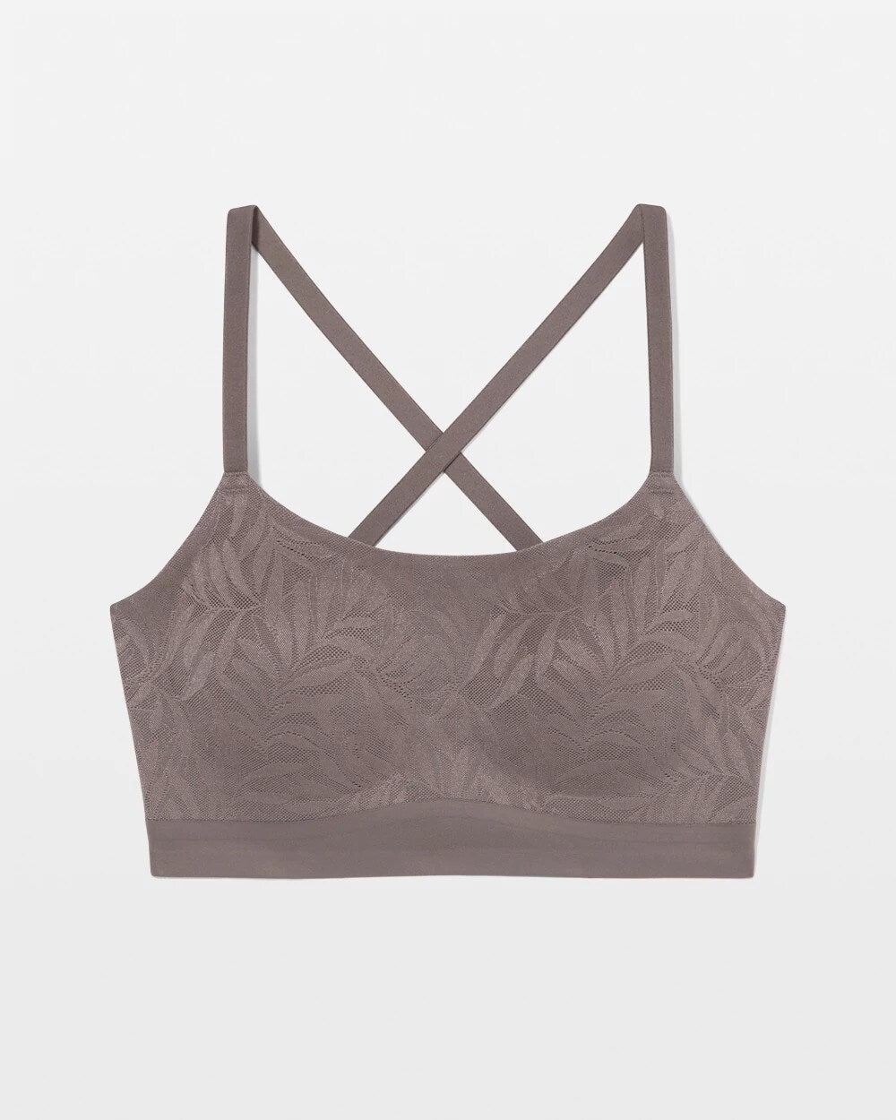 GRAY ABYSS Lace Adjustable Bralette