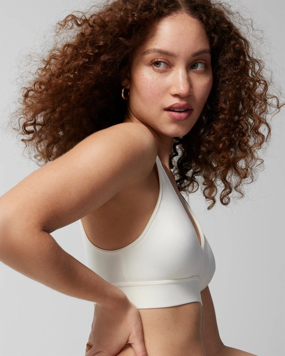 IVORY Wireless Unlined Bra