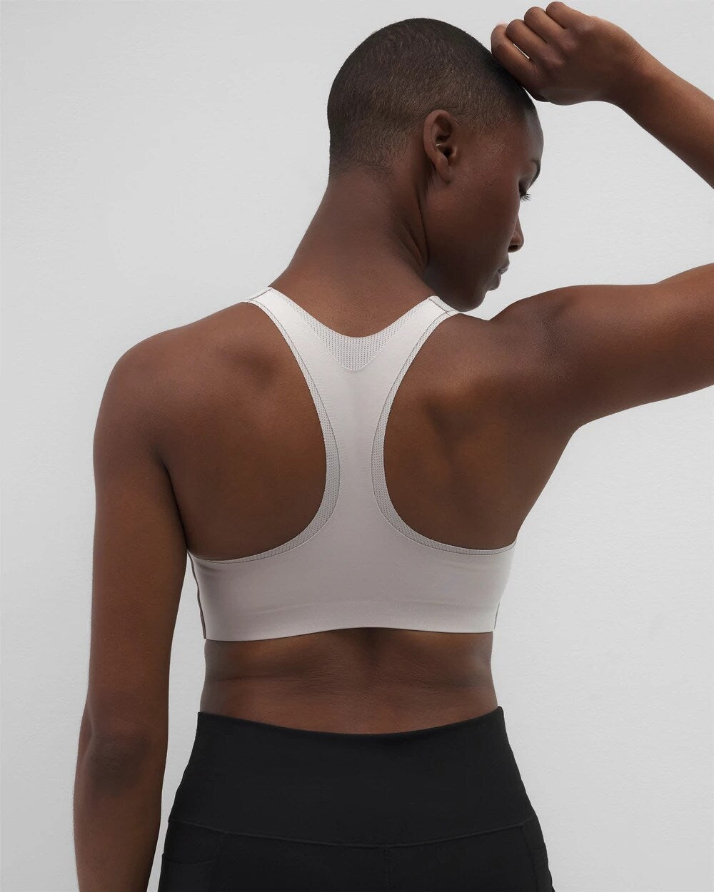 GRAY GLASS Racerback Bra