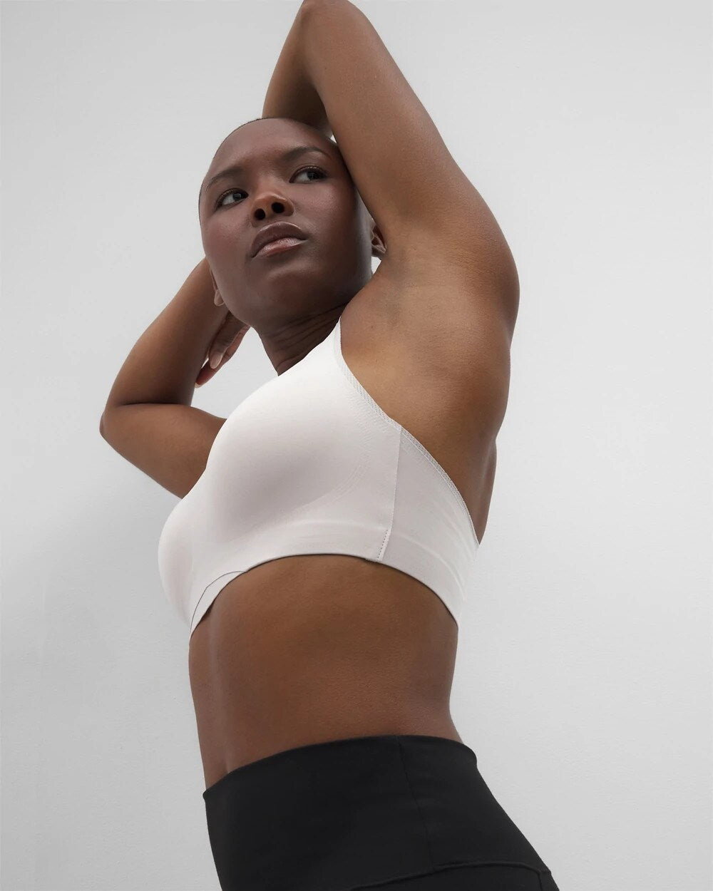 GRAY GLASS Racerback Bra