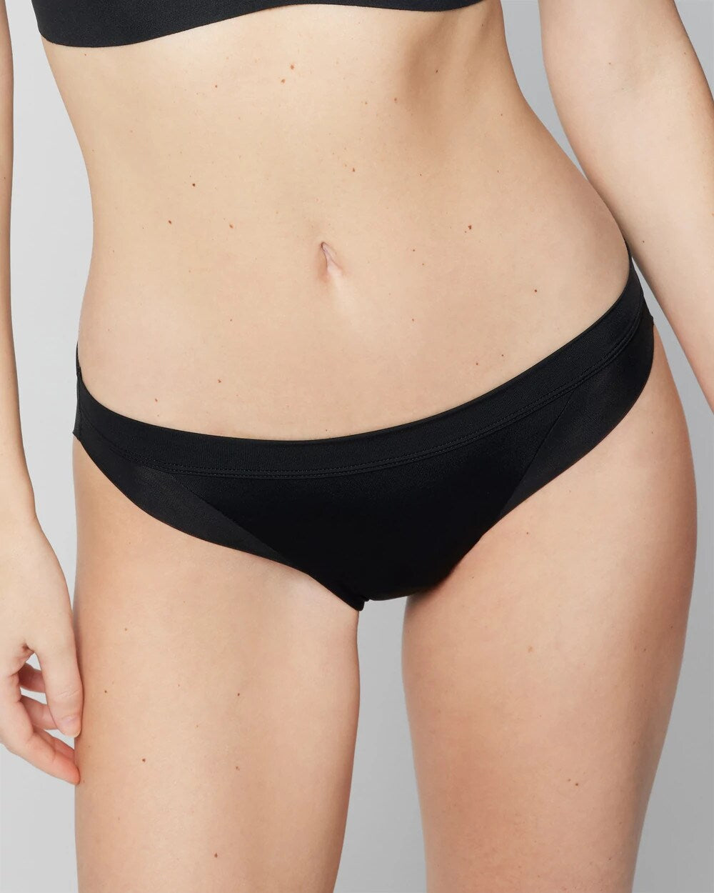 BLACK Mesh Bikini Panty