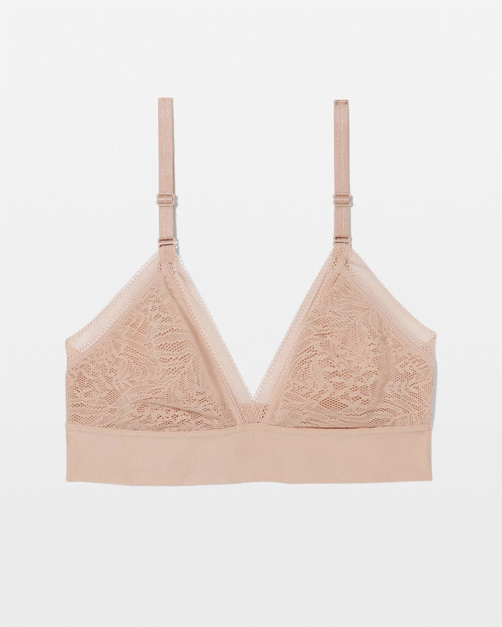 HUSH Triangle Bralette with Lace