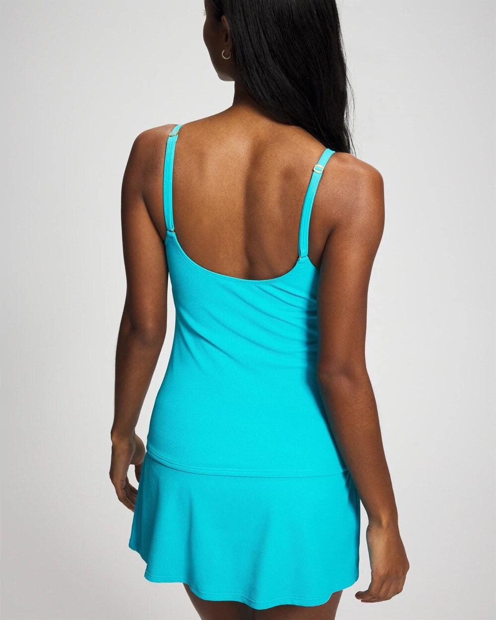 WATERFALL Pique Ole V-Neck Tankini