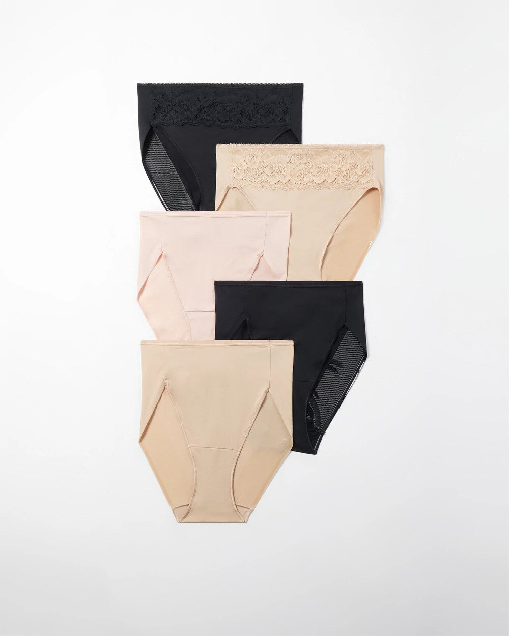 BASIC MULTI PACK High-Leg Panty Lace 5 Pack