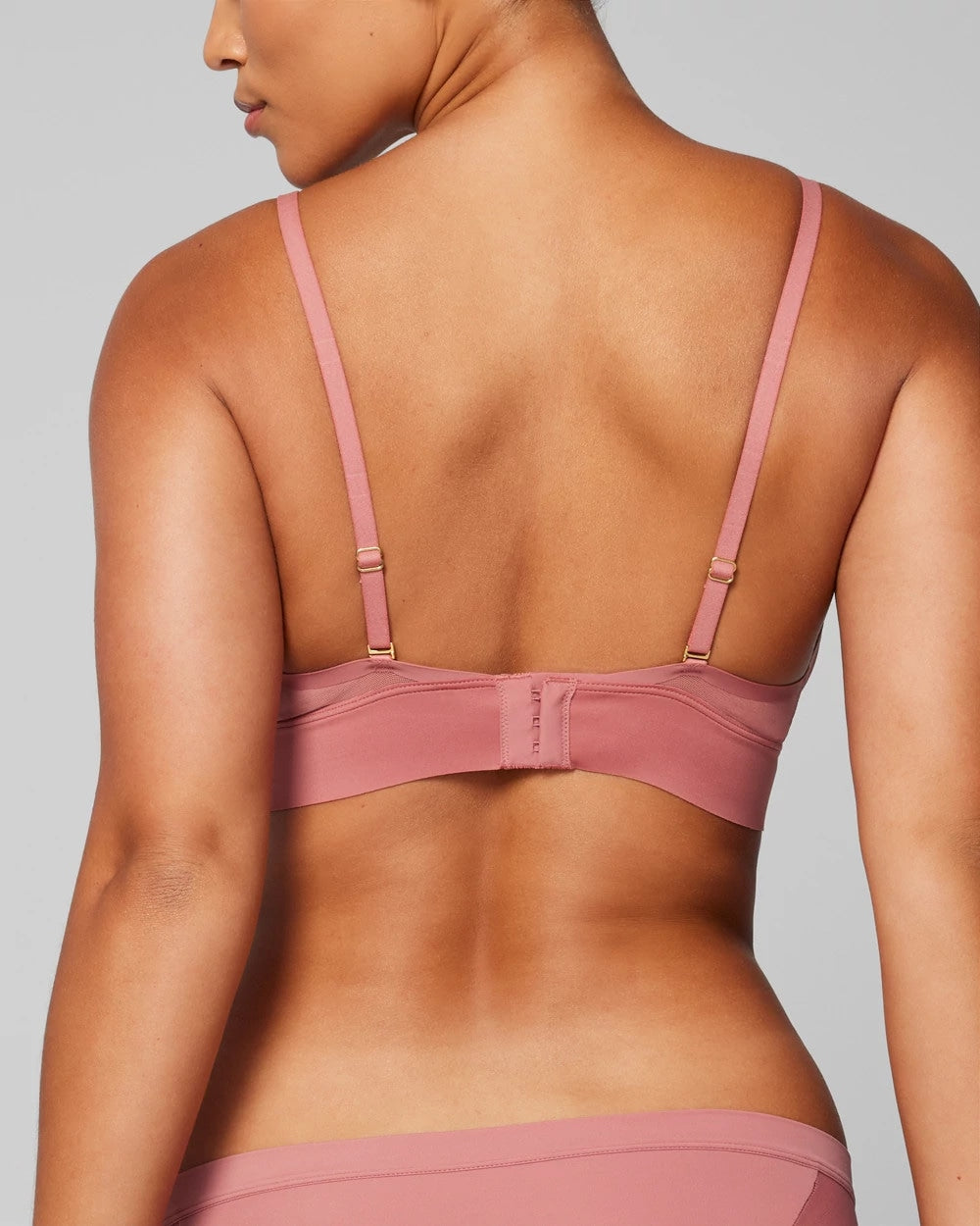 CLAY ROSE Triangle Mesh Bralette