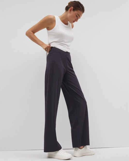 POLAR NIGHT High-Waist Wide-Leg Pants