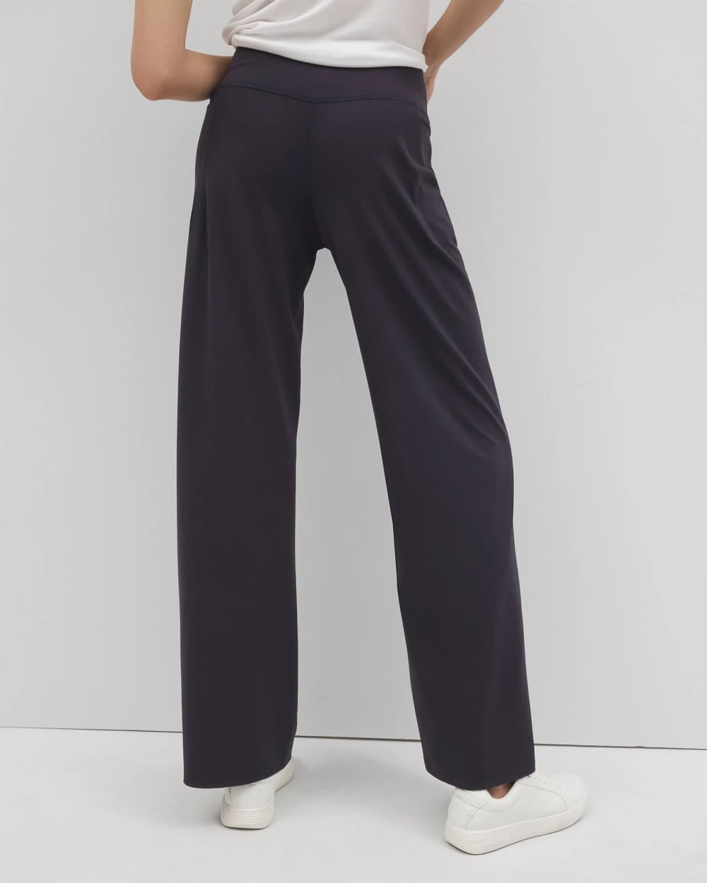 POLAR NIGHT High-Waist Wide-Leg Pants