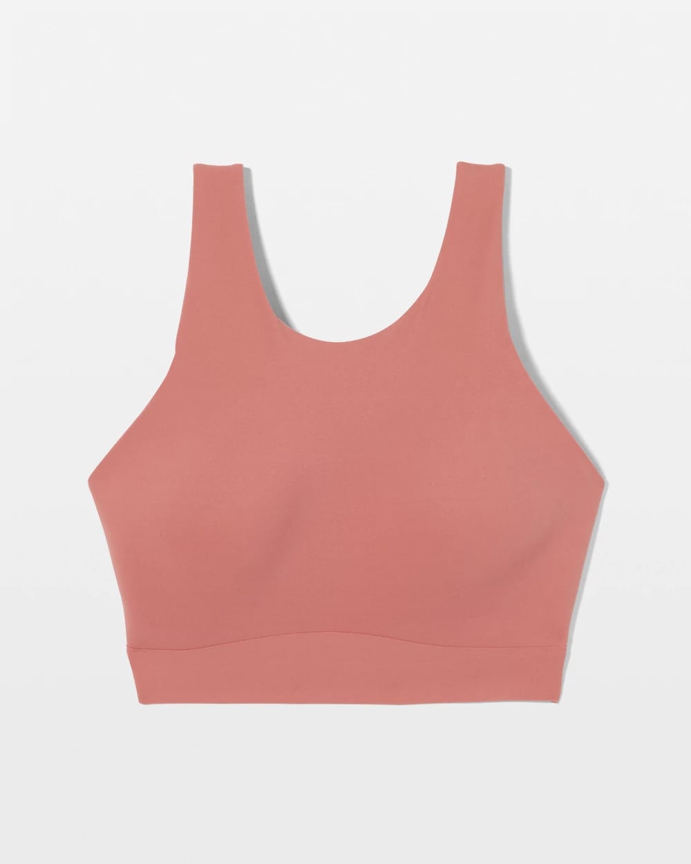 CLAY ROSE High-Neck Yoga Bra