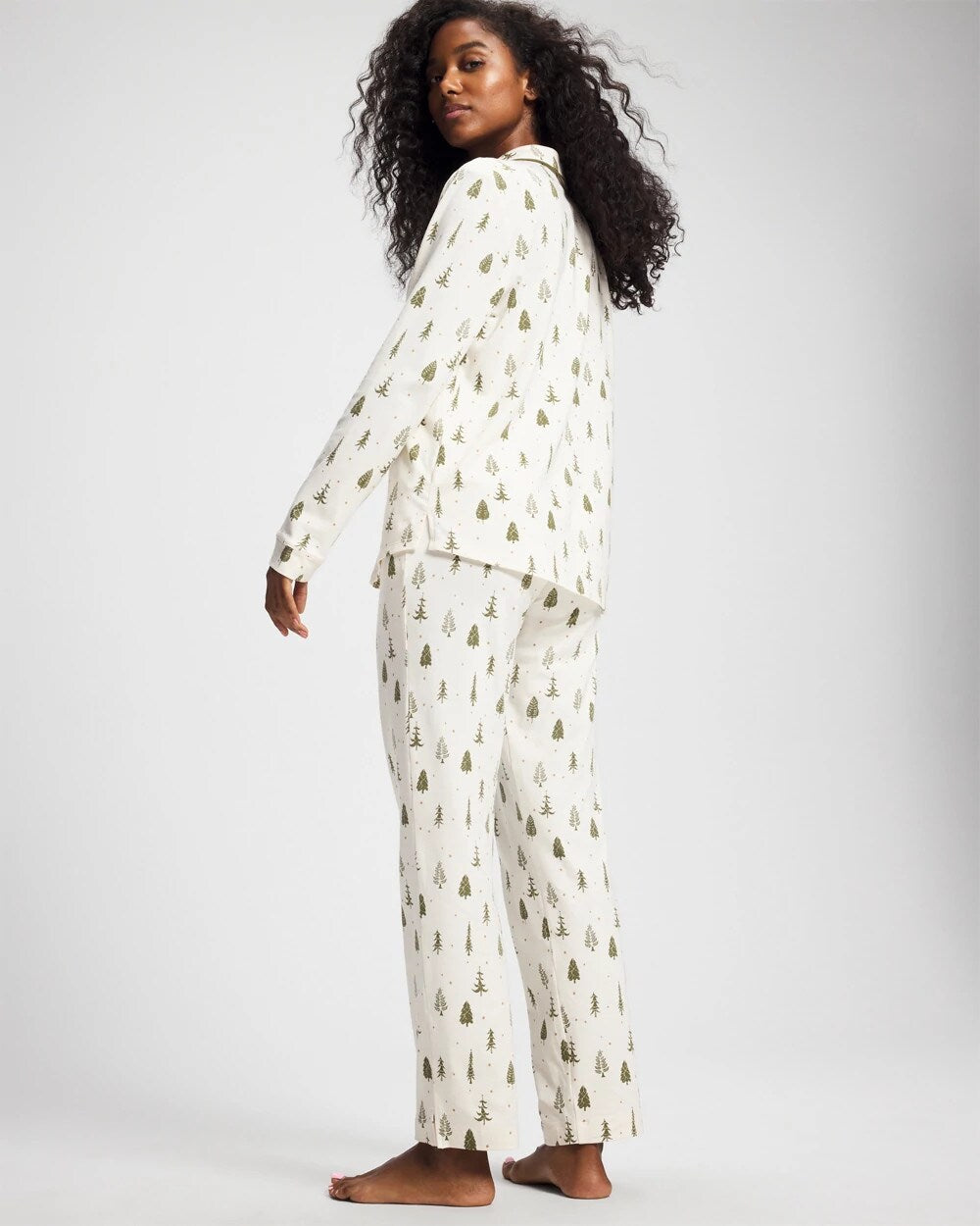 FESTIVE FIRS CHAMP DREAMS Ankle Pajama Pant
