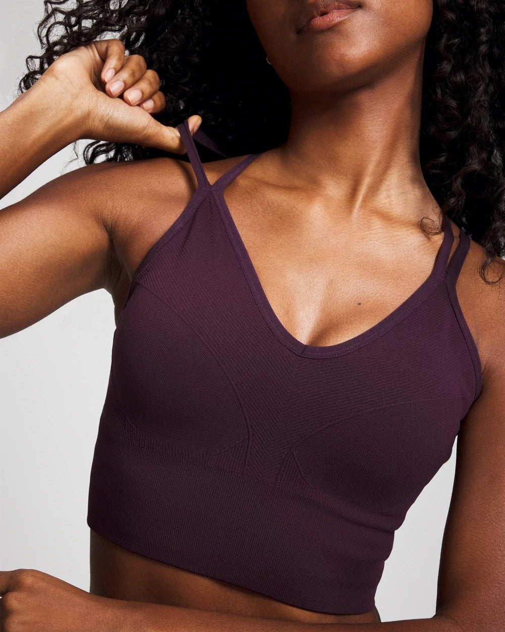 PLUM PERFECT Longline Bra with Strappy Back