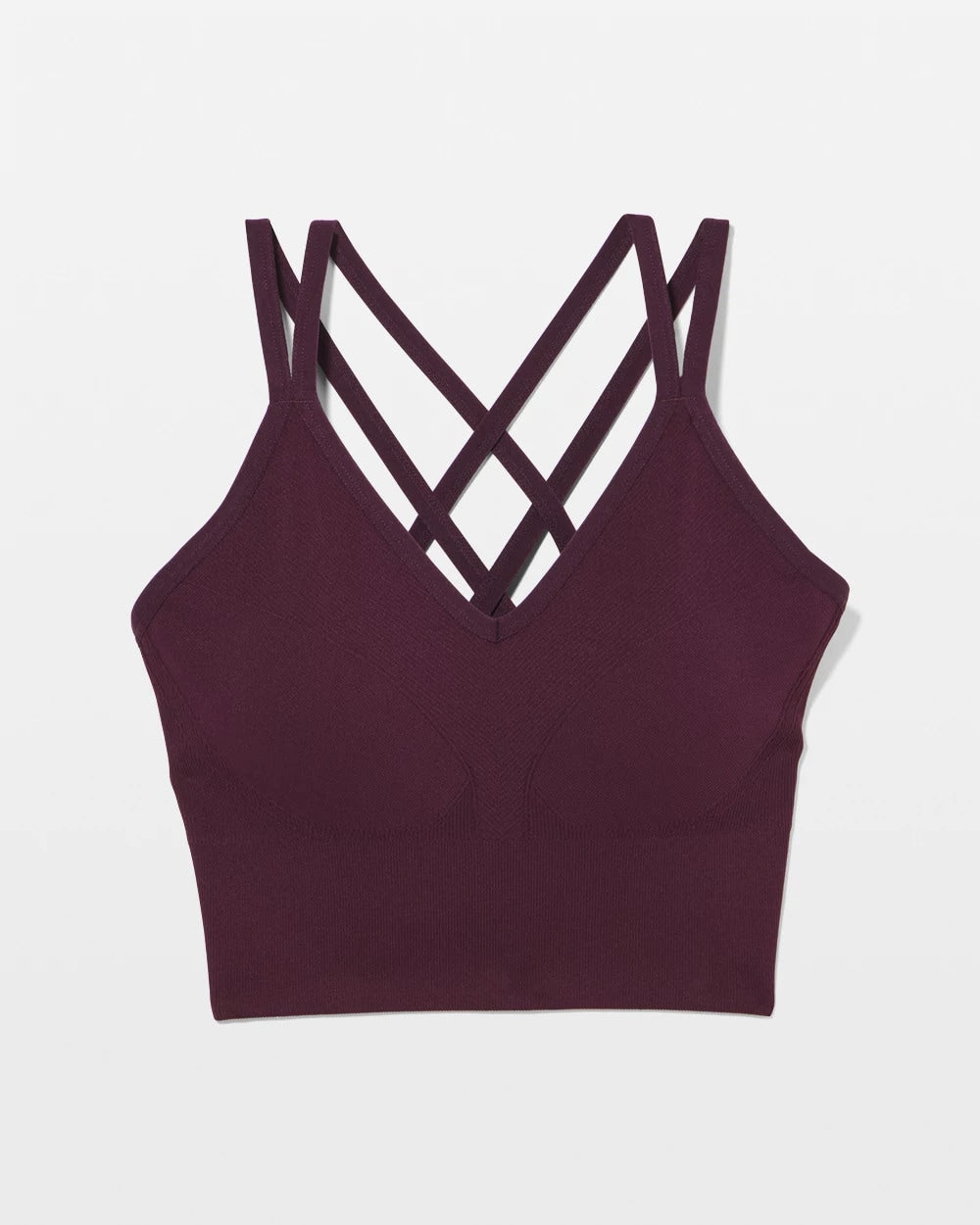 PLUM PERFECT Longline Bra with Strappy Back