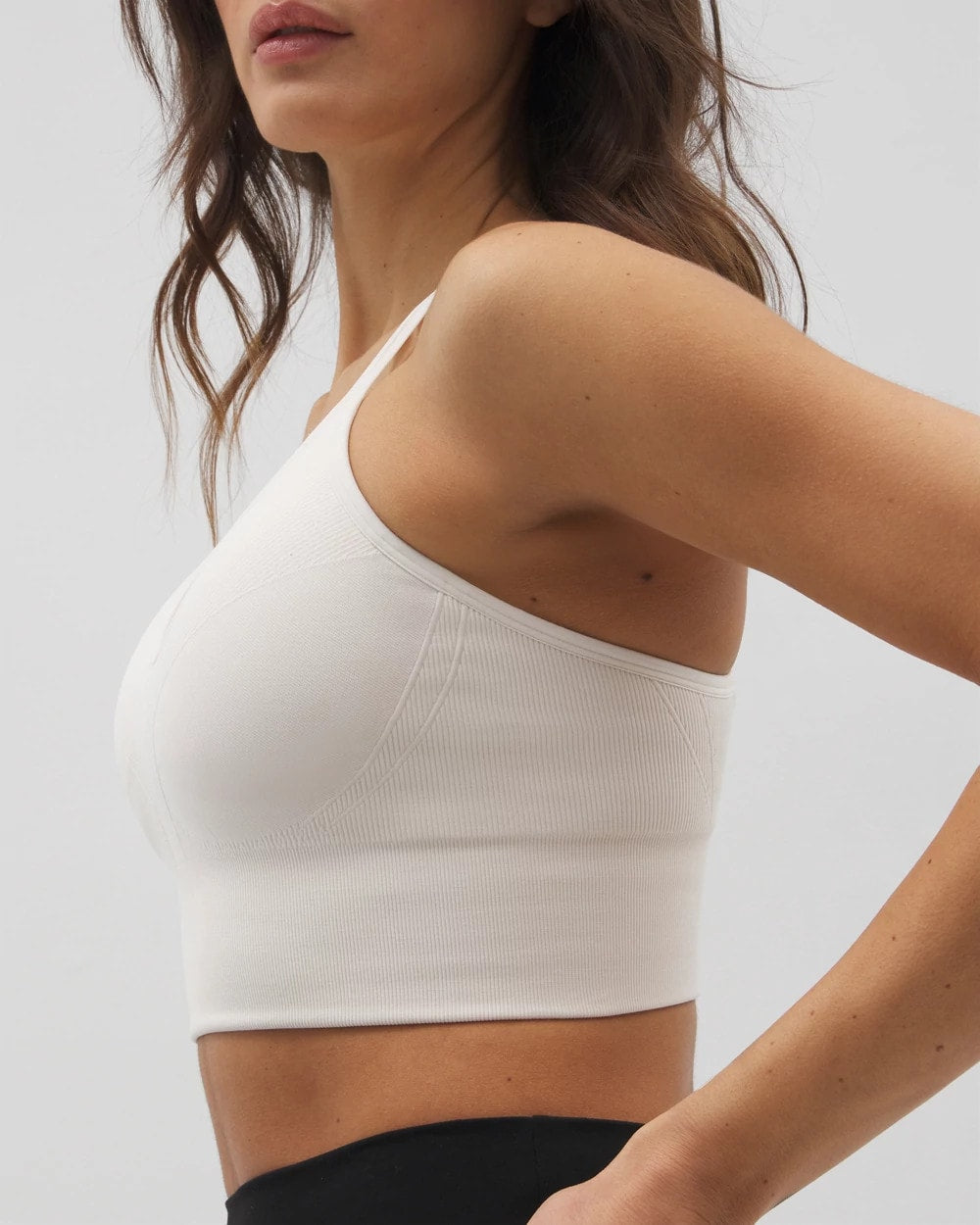 COCONUT Longline Bra with Strappy Back