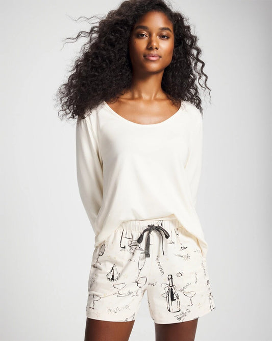 FIZZ THE SEASON FOIL Pajama Shorts