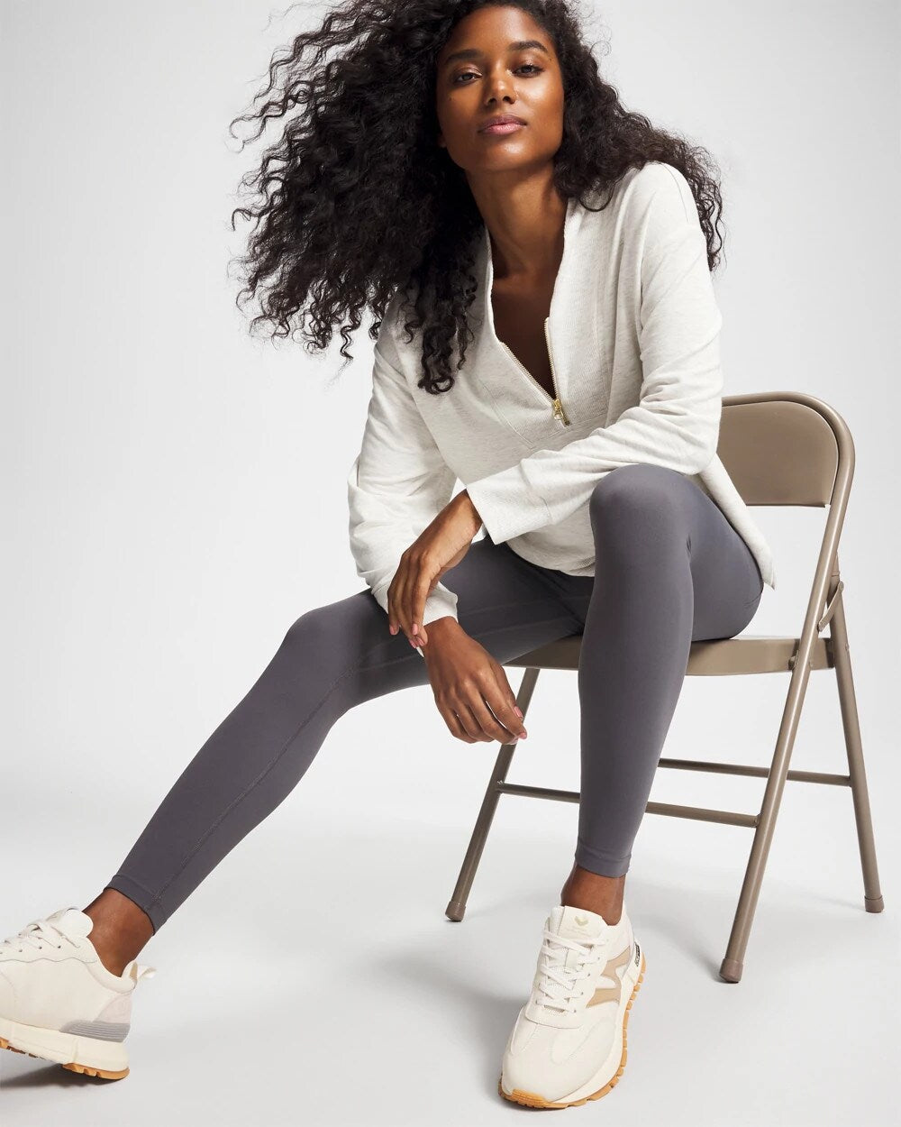 GRAY PEARL 24/7 High-Waist Legging