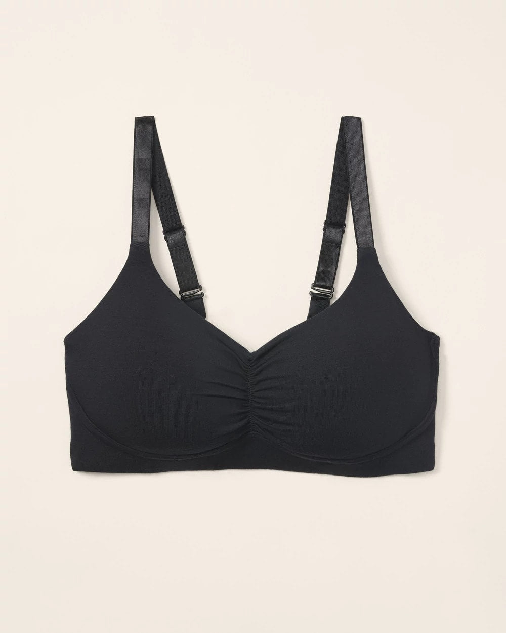 BLACK Seamless Full Coverage Bra