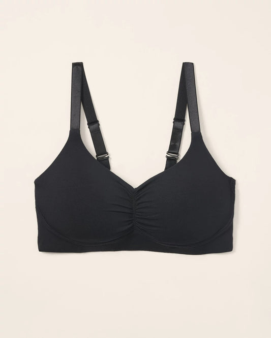 BLACK Seamless Full Coverage Bra