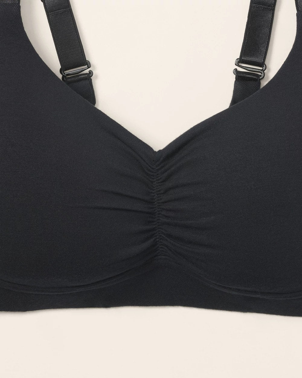 BLACK Seamless Full Coverage Bra