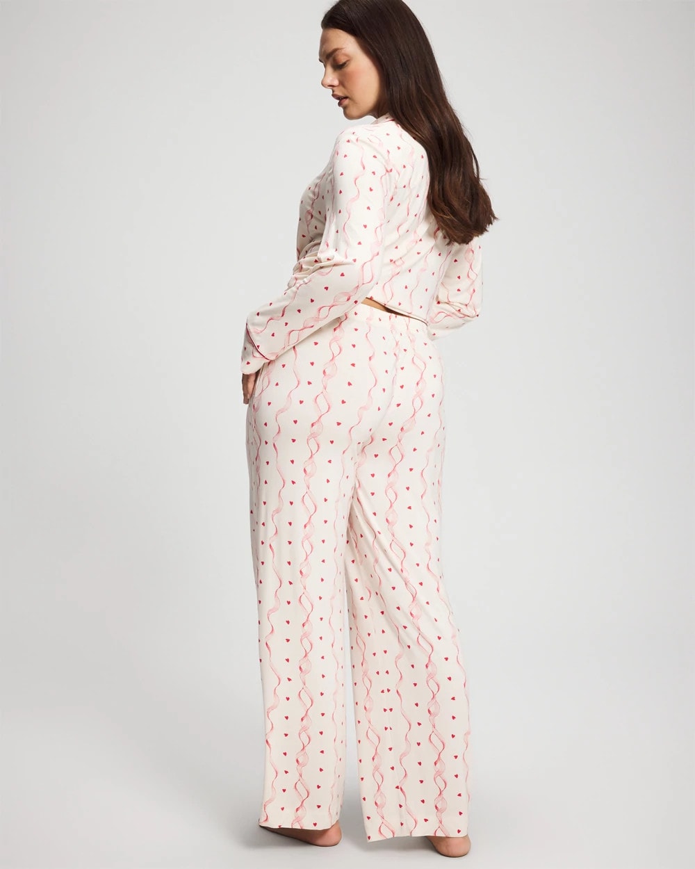 COQUETTE VALENTINE CHAMP Printed Pajama Pants