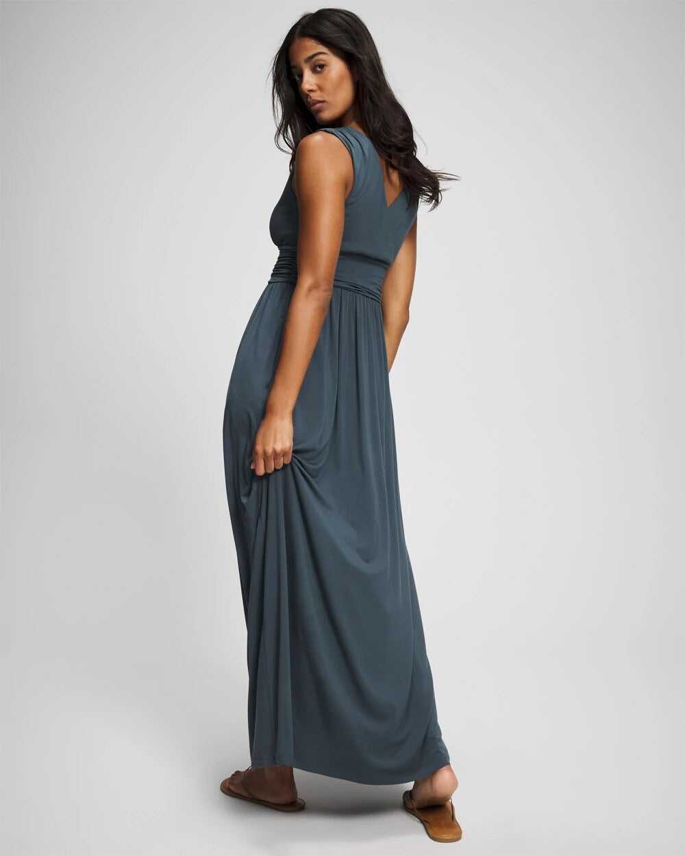 PETROL Goddess Maxi Bra Dress
