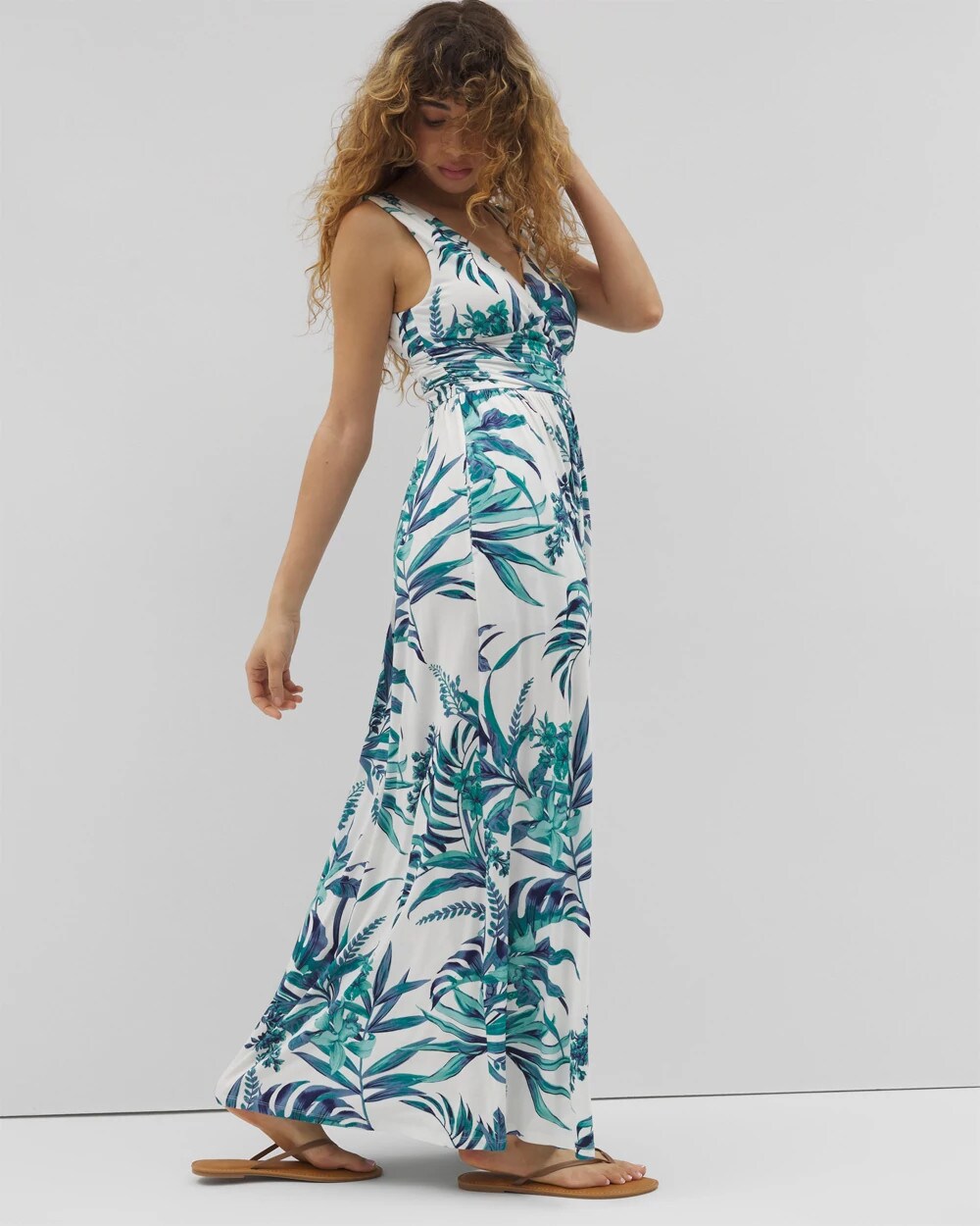 PALM PERFECT G COCONUT Goddess Maxi Bra Dress