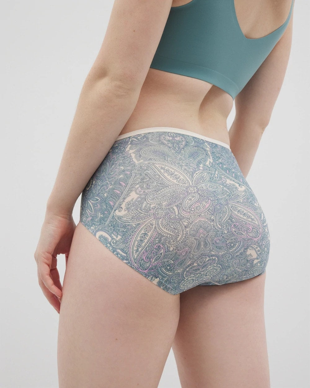 GLOBAL PAISLEY M CHAMP Modern Brief Panty