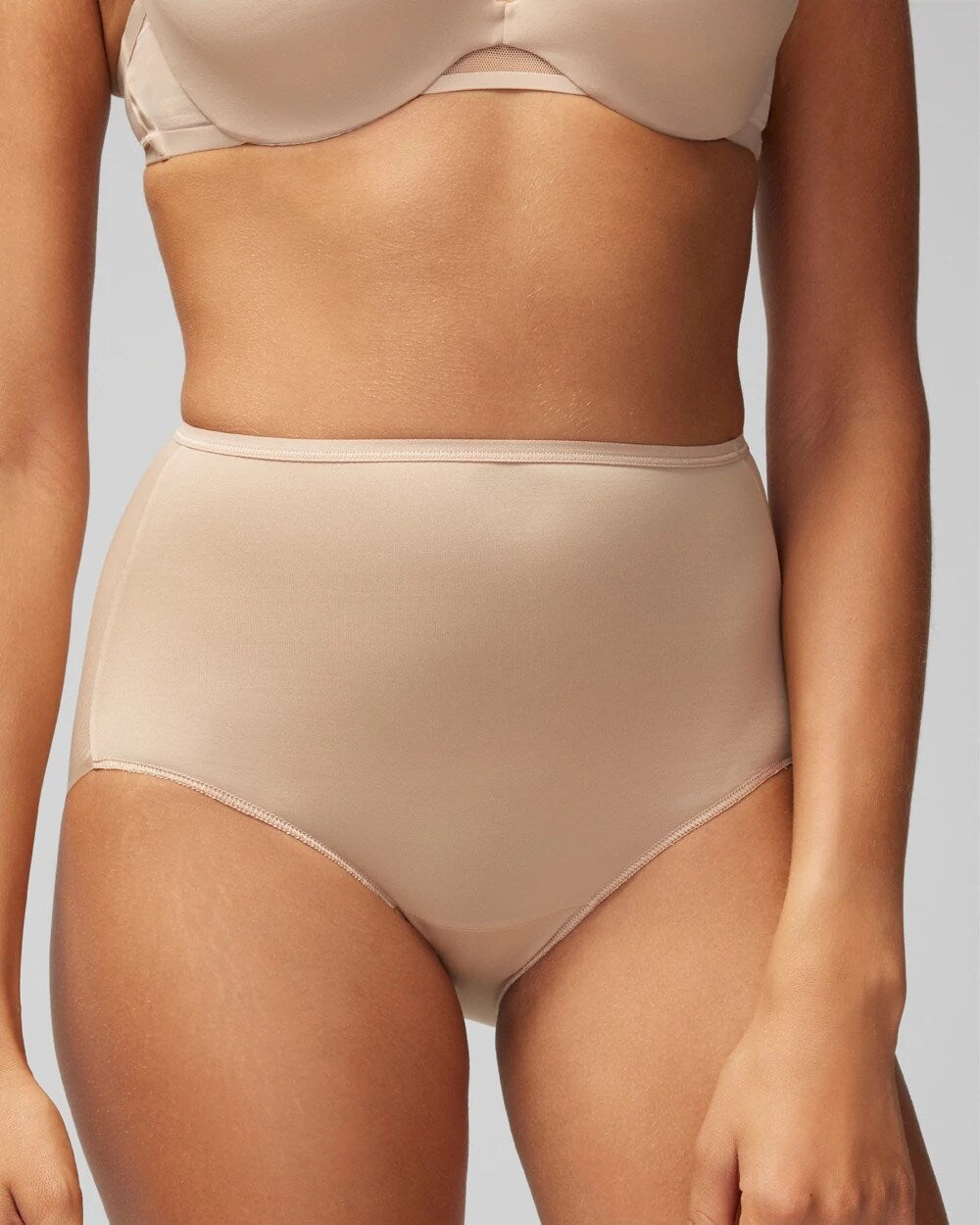 WARM AMBER High-Waist Brief Panty