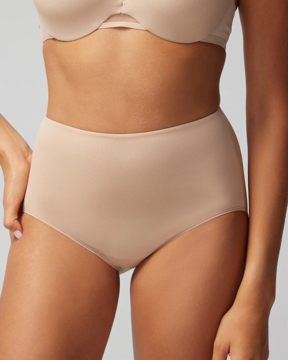 WARM AMBER High-Waist Brief Panty