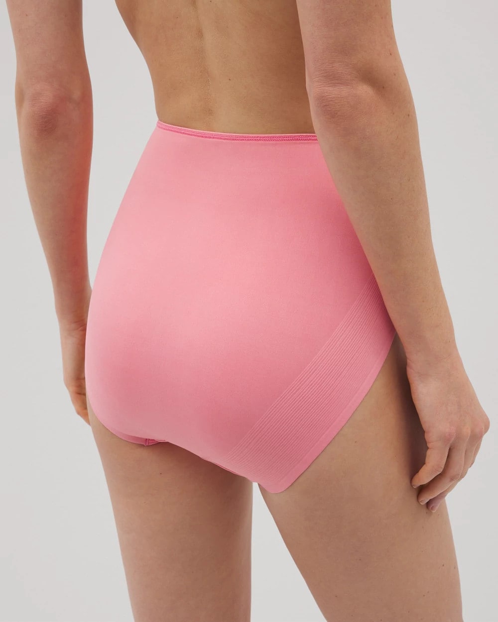 PINK GUAVA Tummy High-Waist Brief Panty with Lace