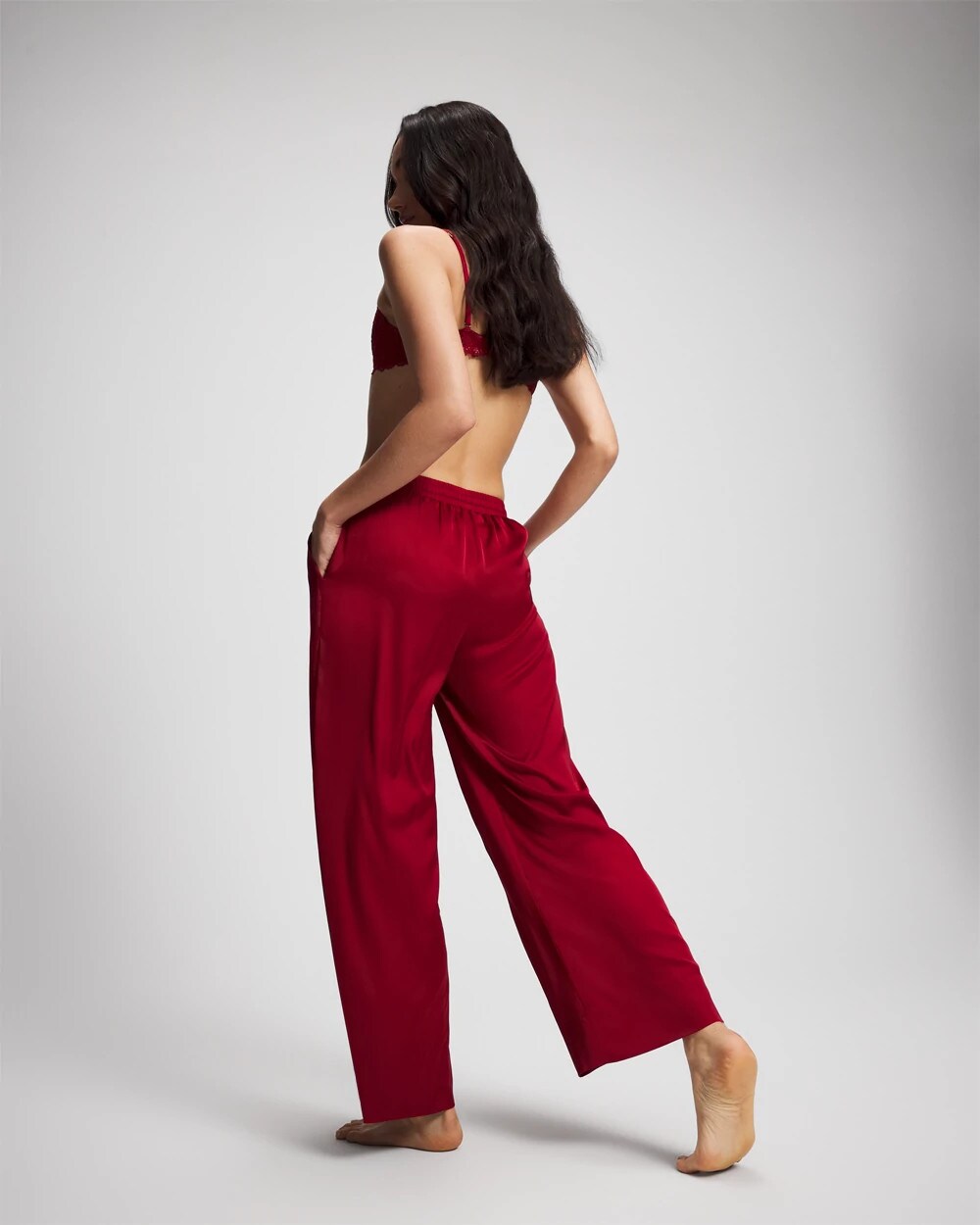 PAINT THE TOWN RED Pajama Pants