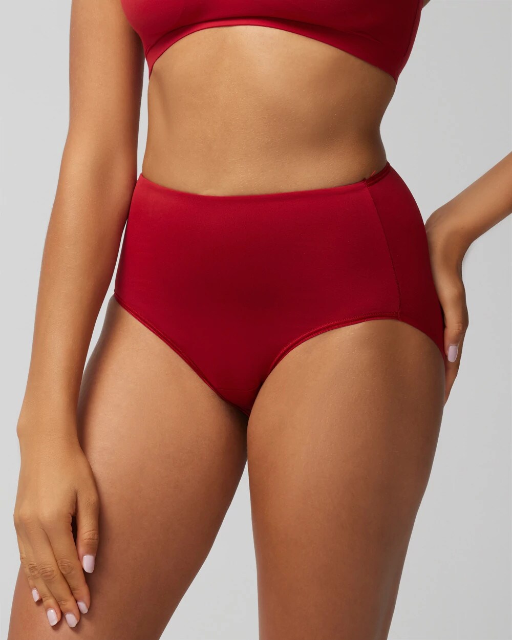 PAINT THE TOWN RED Tummy Modern Brief Panty