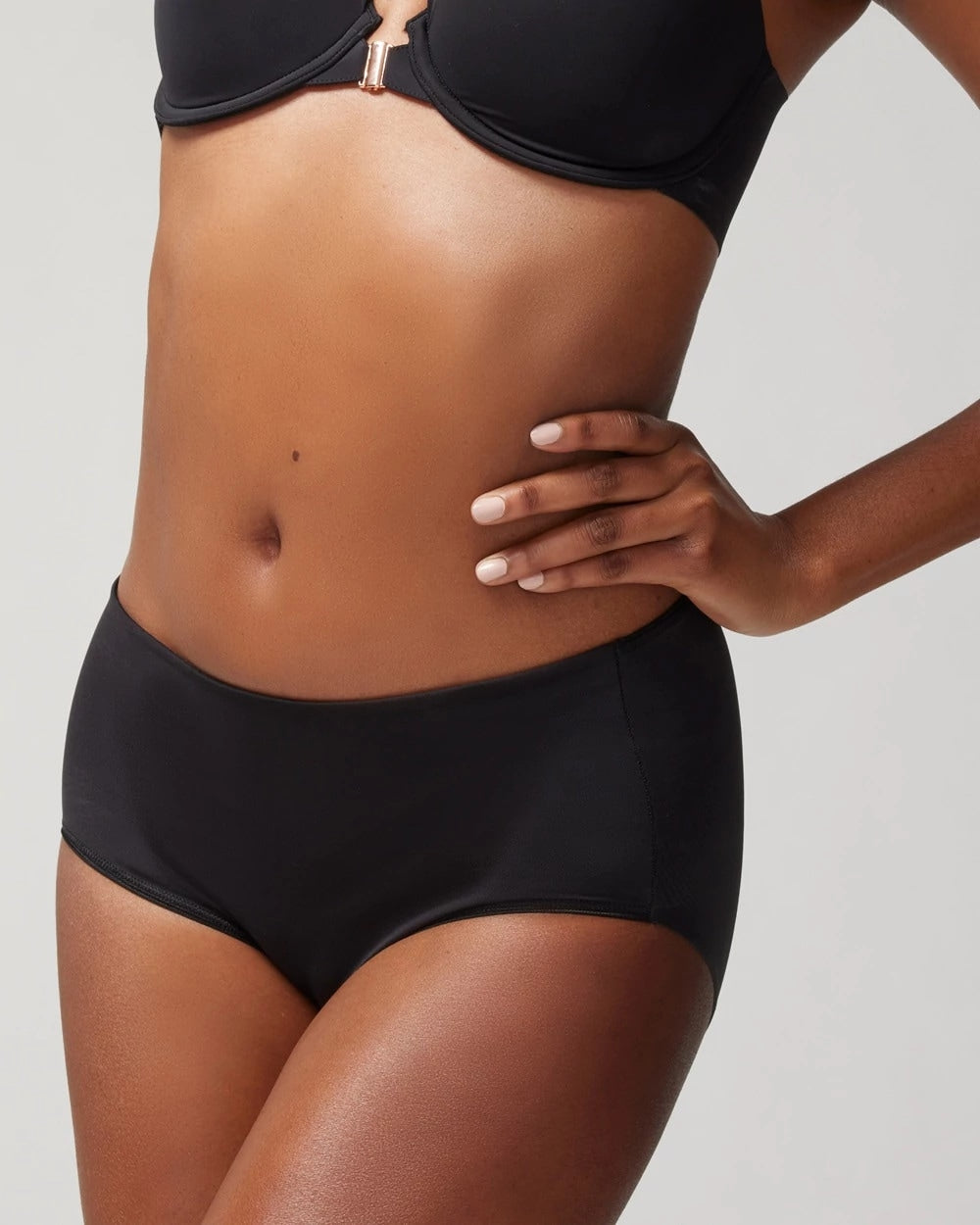 BLACK Modern Brief Panty