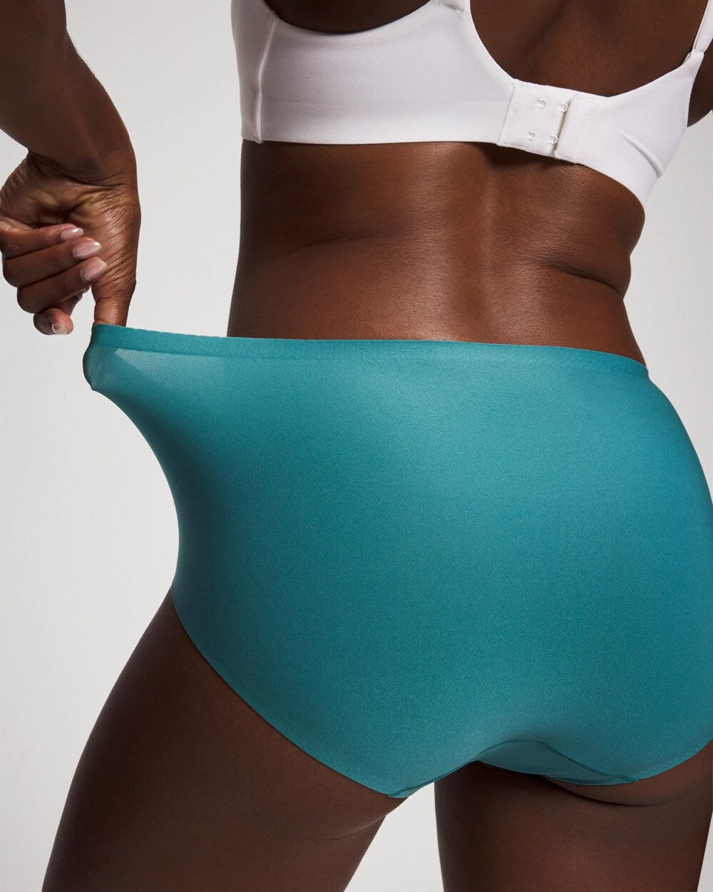 CERULEAN TEAL Soft Stretch Modern Brief Panty