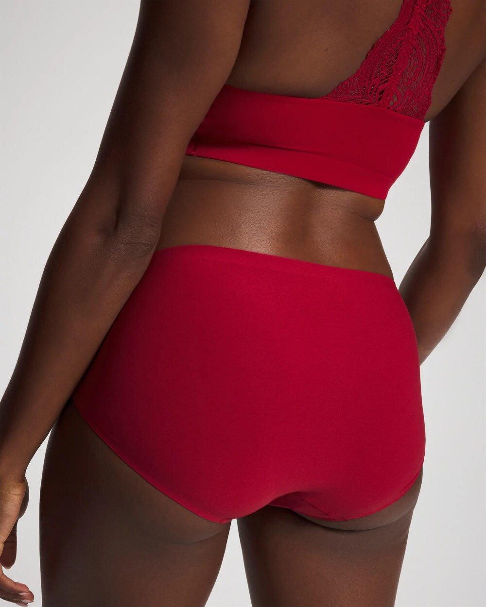 PAINT THE TOWN RED Soft Stretch Modern Brief Panty
