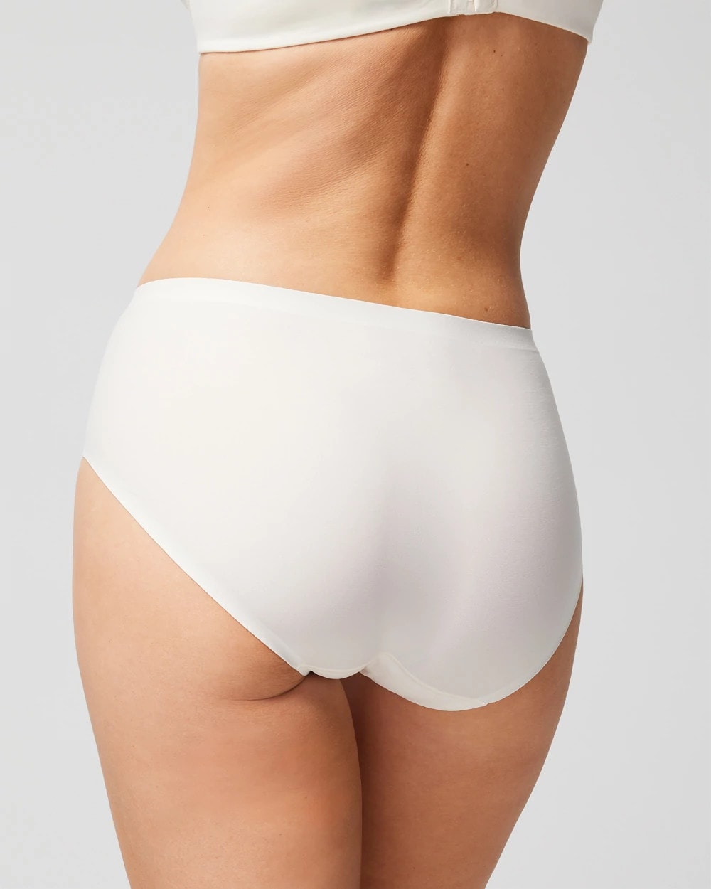 IVORY Soft Stretch Modern Brief Panty
