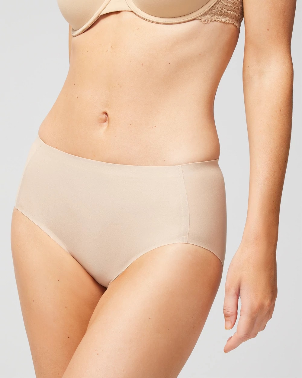 WARM AMBER Soft Stretch Modern Brief Panty