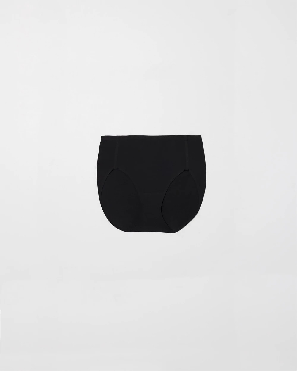 BLACK Soft Stretch Modern Brief Panty