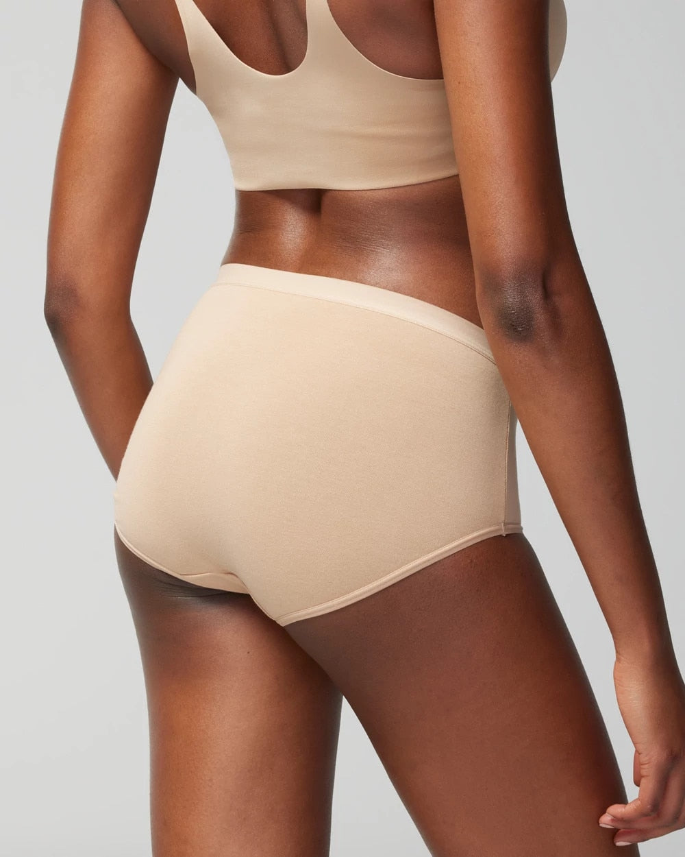 WARM AMBER Cotton Modern Brief Panty