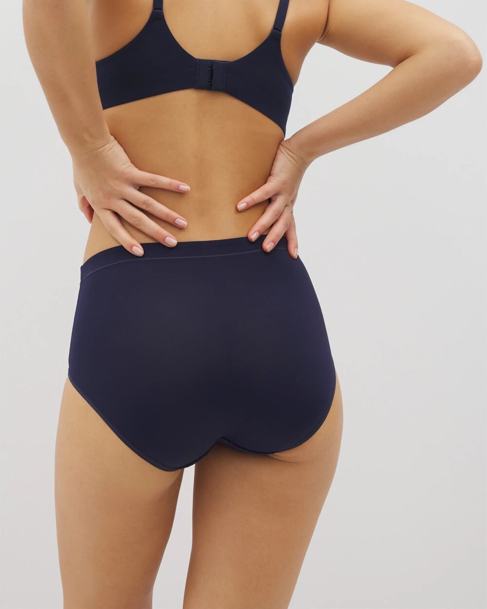 NIGHTFALL NAVY Modern Brief Panty