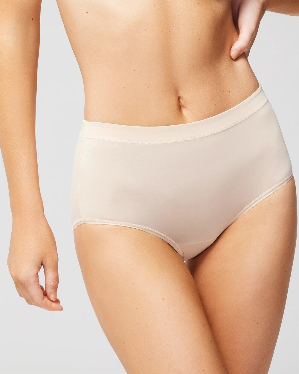 PALE SAND Modern Brief Panty