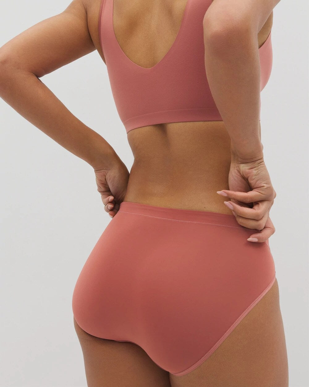CLAY ROSE High-Leg Brief Panty