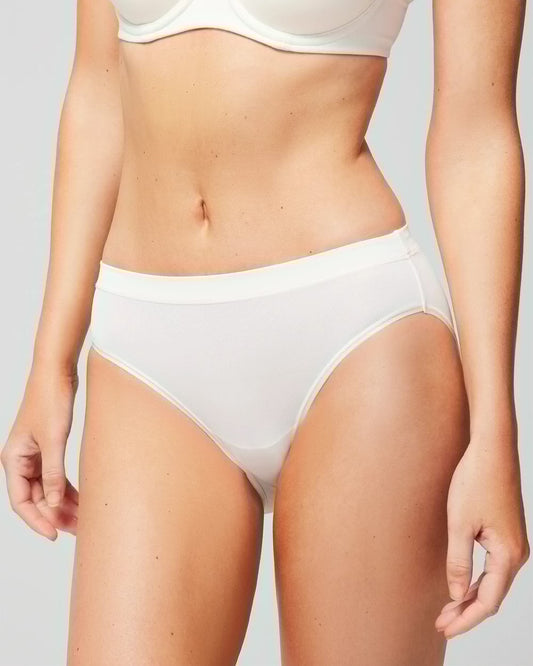 IVORY High-Leg Brief Panty