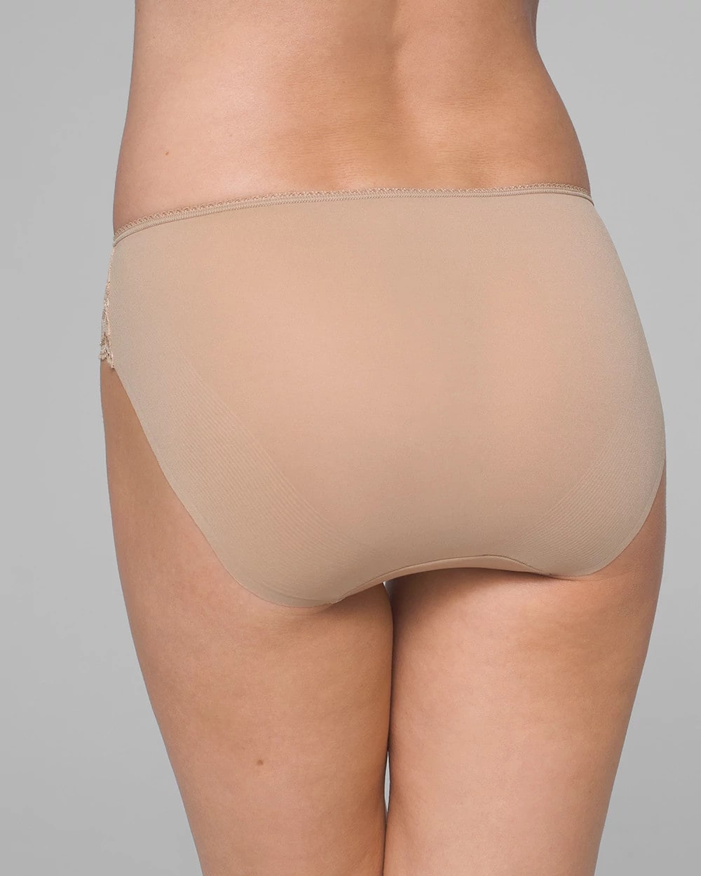 WARM AMBER Hipster Panty with Lace
