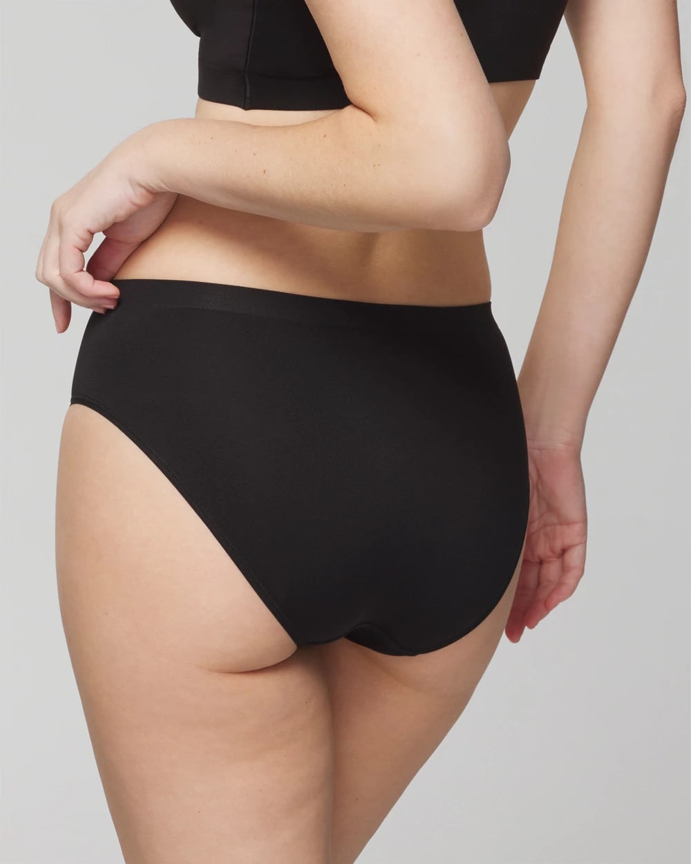 BLACK Hipster Panty