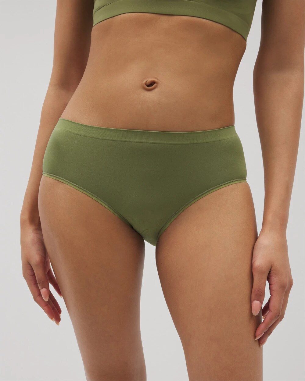VETIVER GREEN Hipster Panty